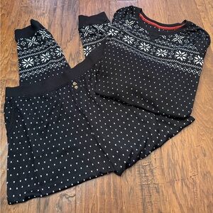 Cuddl Duds pajama set | size Large